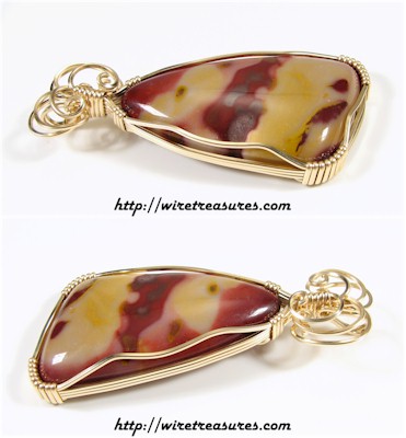 Mook Jasper Pendant