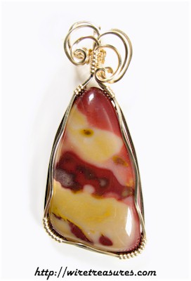 Mook Jasper Pendant