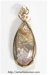 Lace Agate Pendant