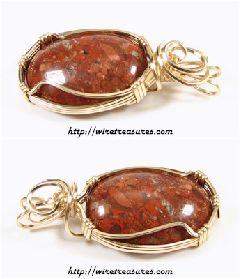 Brecciated Jasper Pendant
