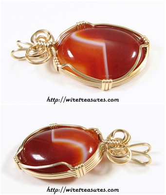 Red Sardonyx Pendant