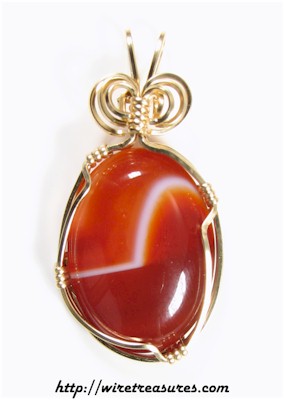 Red Sardonyx Pendant