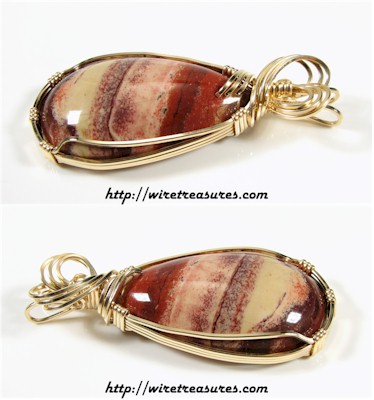 Rainbow Jasper Pendant