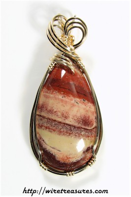 Rainbow Jasper Pendant