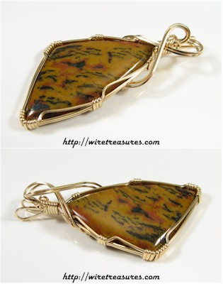 Tiger Jasper Pendant