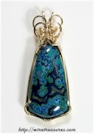 Malachite & Azurite Pendant