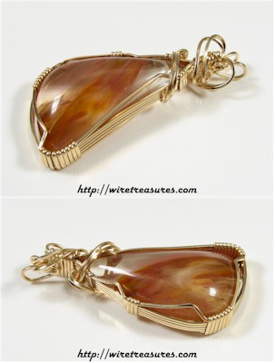 Smelted Quartz Pendant