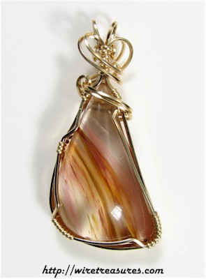 Smelted Quartz Pendant