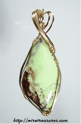Lemon Chrysoprase Pendant