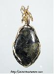 Pyrite in Marchesite Pendant