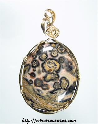 Leopardskin Jasper Pendant