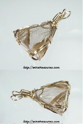 Rutilated Quartz Pendant