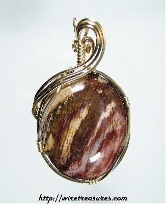 Petrified Palmwood Pendant