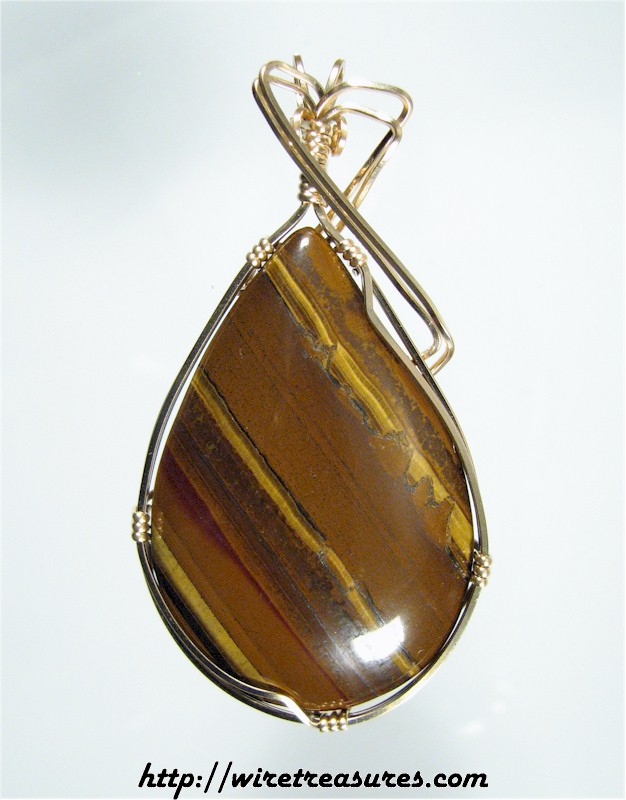 Tigereye Jasper Pendant