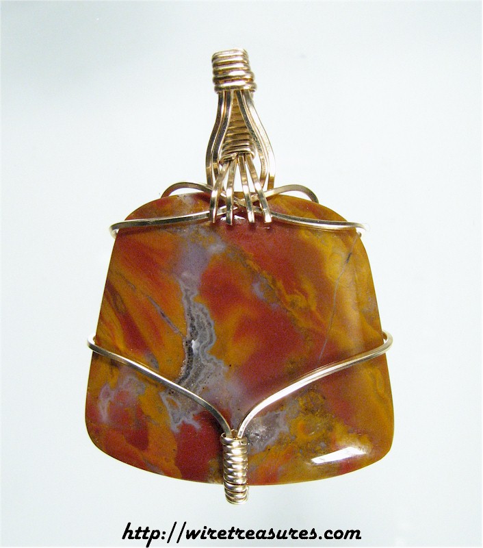 Vaquilla Agate Pendant