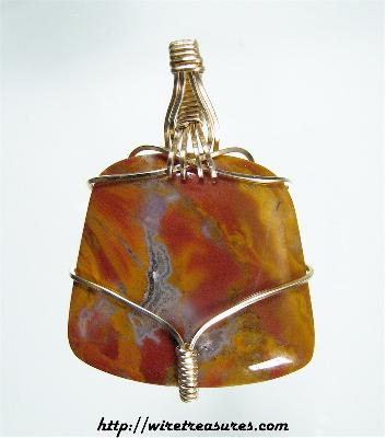 Vaquilla Agate Pendant