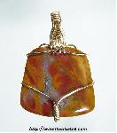 Vaquilla Agate Pendant