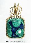 Malachite & Azurite Pendant