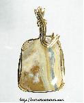 Lapis Lace Onyx Pendant