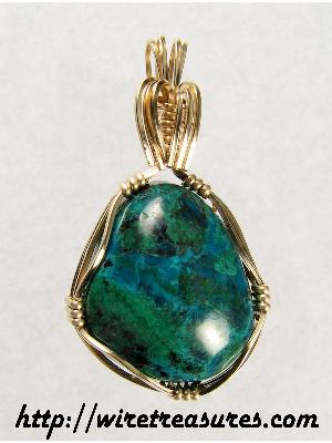 Chrysocolla Pendant