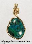Chrysocolla Pendant