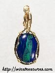 Malachite & Azurite Pendant