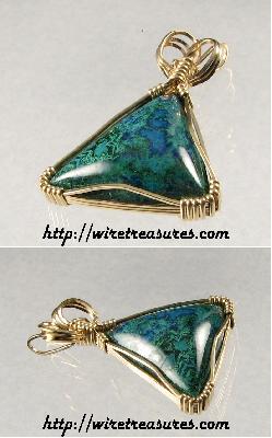Chrysocolla Pendant