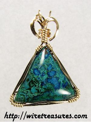 Chrysocolla Pendant