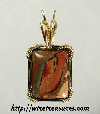 Picture Jasper Pendant