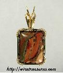 Picture Jasper Pendant