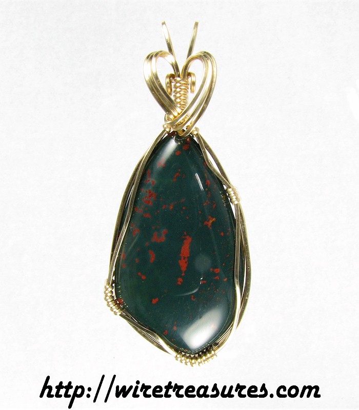Bloodstone Pendant