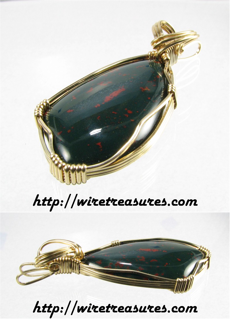 Bloodstone Pendant