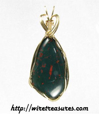 Bloodstone Pendant