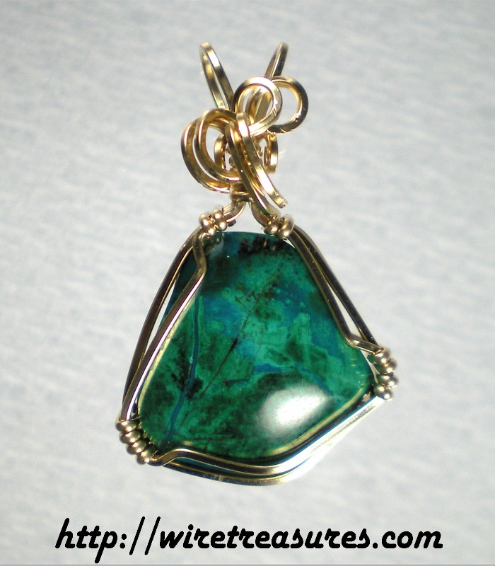 Chrysocolla Pendant