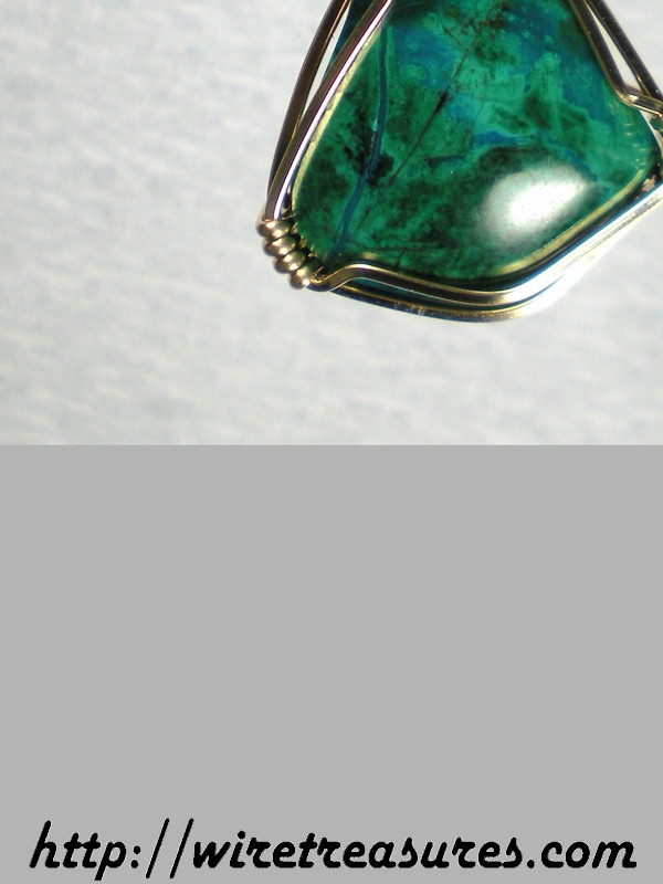 Chrysocolla Pendant