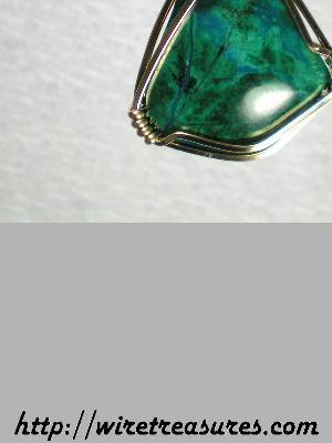 Chrysocolla Pendant