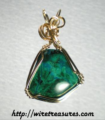Chrysocolla Pendant