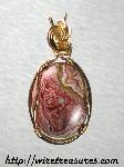 Lace Agate Pendant