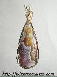 Lace Agate Pendant
