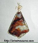Lace Agate Pendant