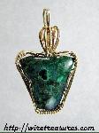 Malachite & Azurite Pendant