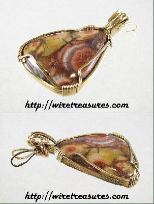 Mushroom Jasper Pendant