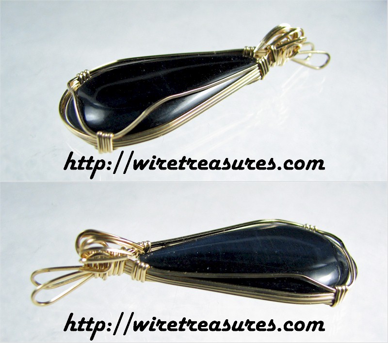 Sheen Obsidian Pendant