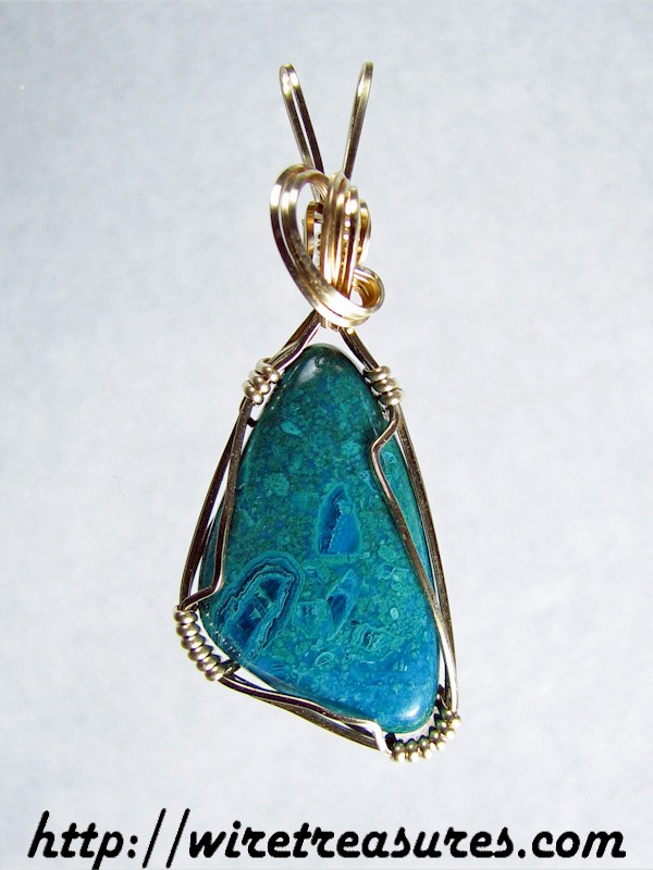 Chrysocolla Pendant
