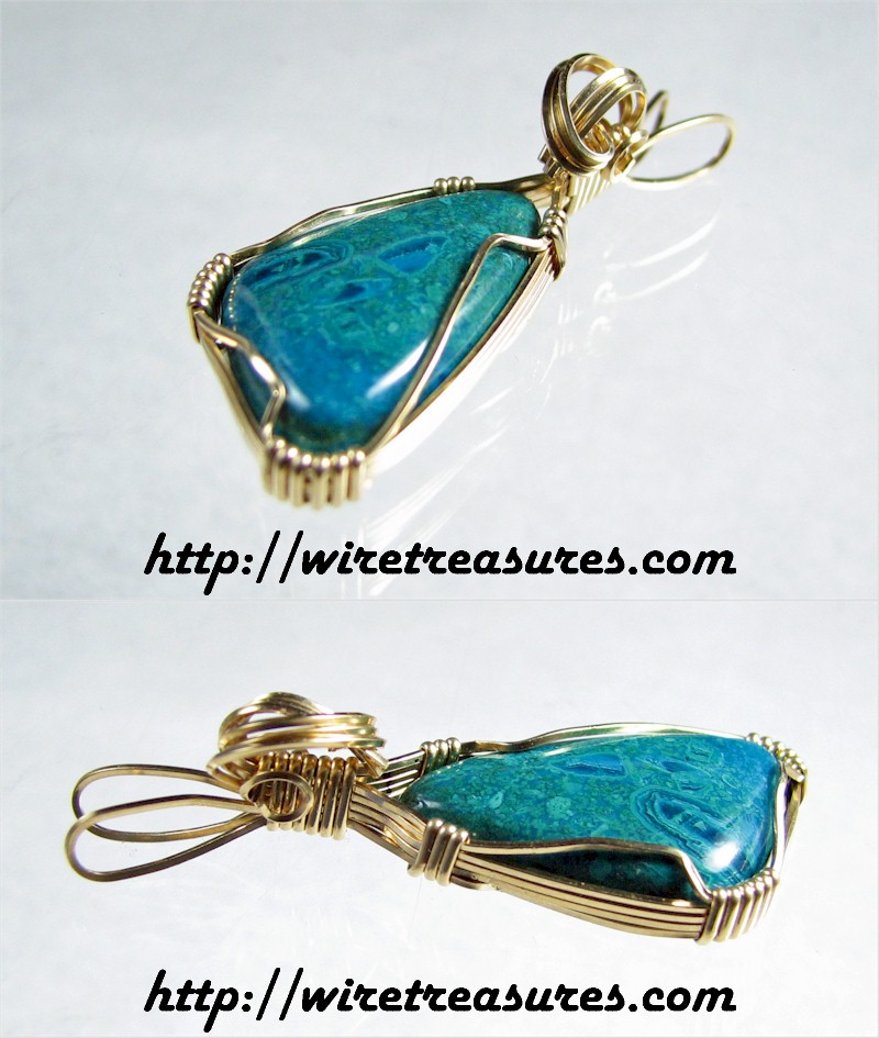 Chrysocolla Pendant