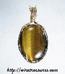 Tigereye Jasper Pendant