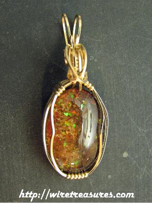 Ammolite Pendant