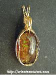 Ammolite Pendant