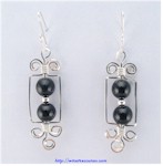 Onyx Bead-in-a-Box Earrings