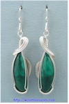 Malachite Earrings